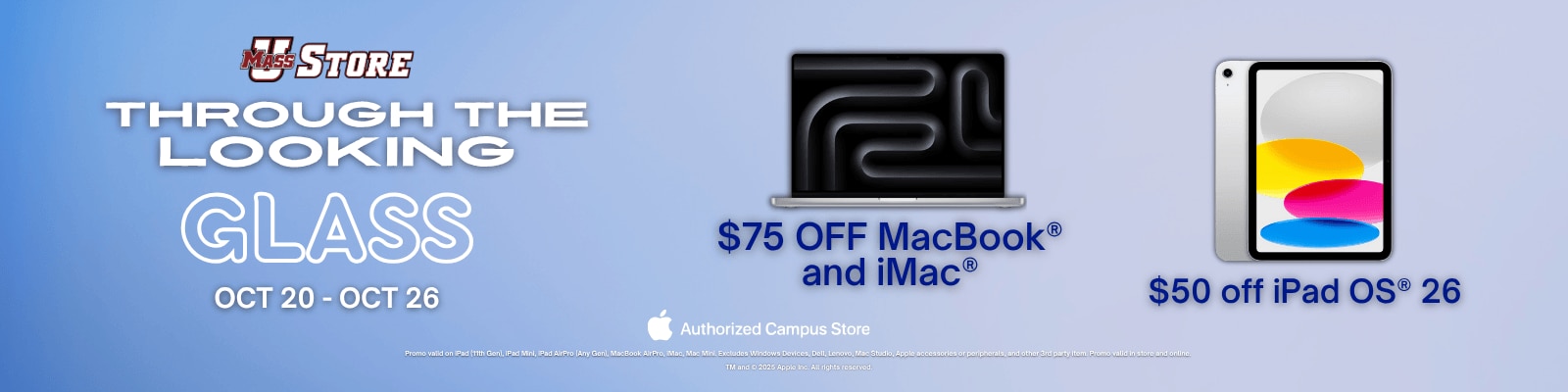 Apple computers and iPads sale